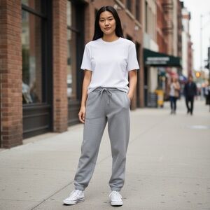 Women’s Grey Sweatpants Joggers
New